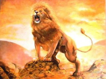 動物 Painting - ライオン7